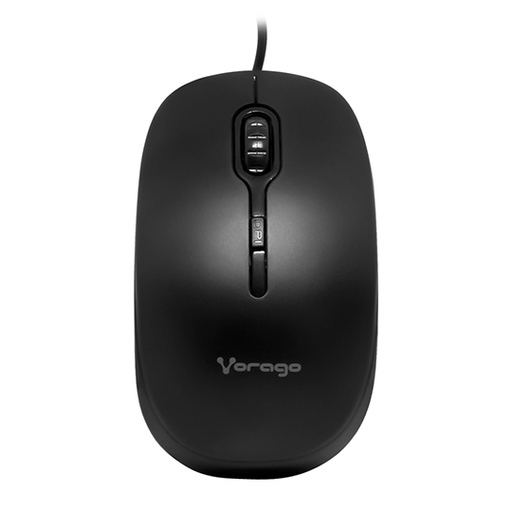 [VOR-ACC-MO100] Mouse Vorago MO-100 negro optico alambrico USB 800 / 1,200 DPI's