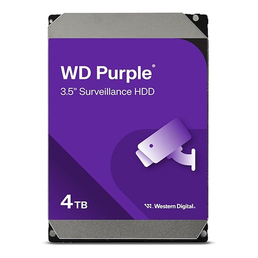 [DD-WES-PUR4TB] Disco Duro para Videovigilancia Western Digital 4TB