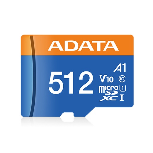 [ME-ADA-AUSD512G] Memoria Flash Adata Premier, 512GB MicroSDXC UHS-I Clase 10, con Adaptador