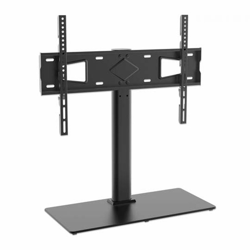 [IC-CO-462297] SOPORTE TV P/MESA 45KG, 32" A 65" ALTURA AJUSTABLE, BASE DE VIDRIO