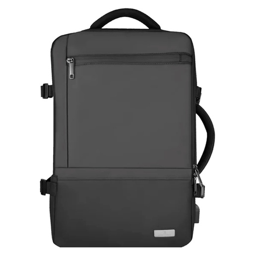 [MC-ACC-084808] Mochila Perfect Choice expandible para viaje travela-negro