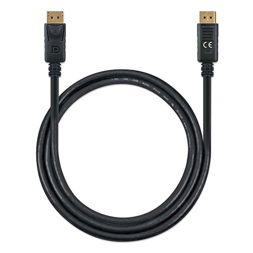 [IC-CO-355568] Cable Manhattan displayport v1.4 m-m, 1.0m negro
