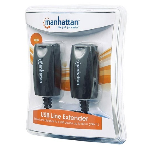 [IC-CO-179300] Extensor de datos Manhattan USB por red RJ45 60 mt