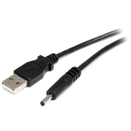 [STA-CO-A8400OZ] Cable adaptador alimentacion 90cm usb a coaxial tipo h 5v dc
