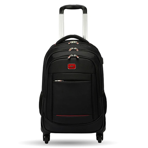 [BR-ACC-406245] Maletín BRobotix 406245 Backpack carry on, negro para laptop de 15 hasta 18 pulg
