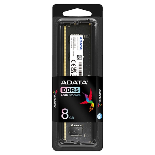 [ME-ADA-AD5U8GB] Memoria RAM Adata DDR5, 4800MHz, 8GB