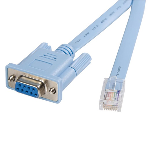 Permite Conectar El Puerto Serial de La Computadora al Puerto RJ45 de La Consol