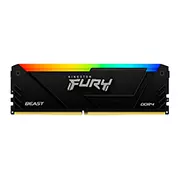[ME-KIN-KF43616] Memoria RAM Kingston FURY Beast RGB DDR4 DDR4, 3600MHz, 16GB, CL18, XMP