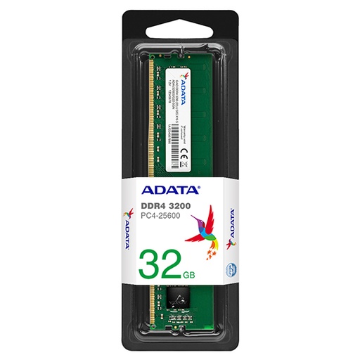 [ME-ADA-AD4U32GB] Memoria RAM Adata DDR4, 3200MHz, 32GB
