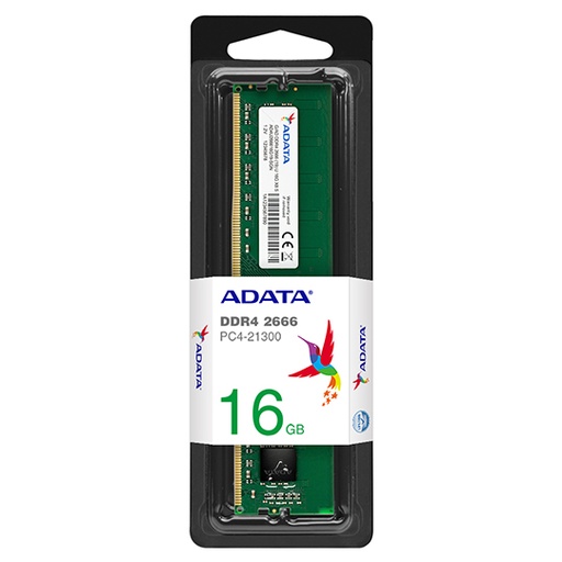 [ME-ADA-AD4U16GB] Memoria RAM Adata DDR4, 2666MHz, 16GB