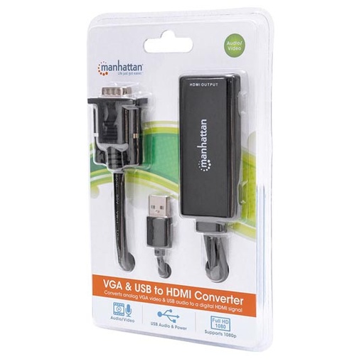[IC-CO-152426] Convertidor Manhattan video sVGA+audio USB a HD