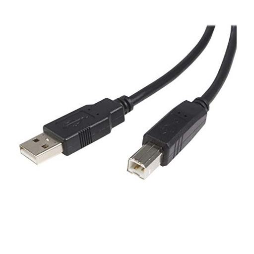 [BR-CO-102303] Cable USB Brobotix a-b v2.0 3m negro.