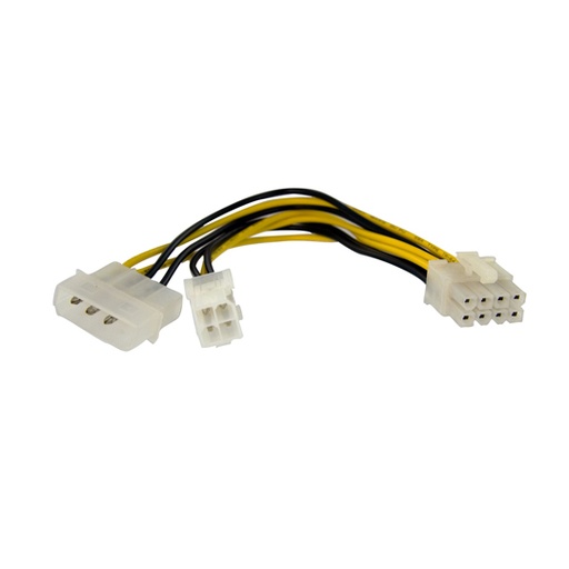 [STA-CO-A84004X] Cable Startech 15cm Fuente de Poder 4 Pines