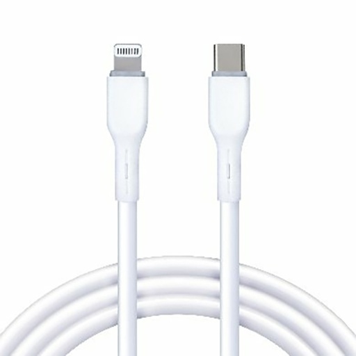 [BR-CO-6006818] Cable Carga Rápida Brobotix USB v3.0 C Alightning 1m Blanco