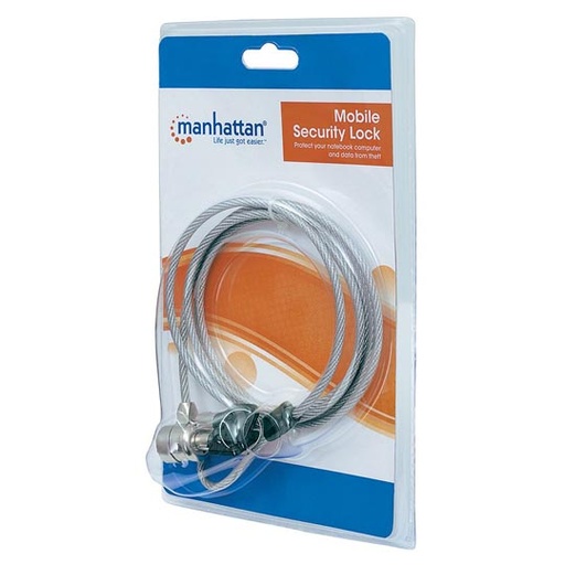 [IC-CO-440271] Candado laptop Manhattancon llave 1.4m gris