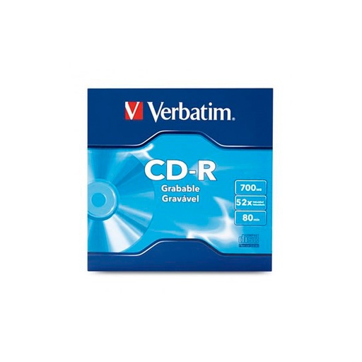 [VER-DIS-96298] Disco Verbatim CD-R 52x 700MB 80min sobre individual