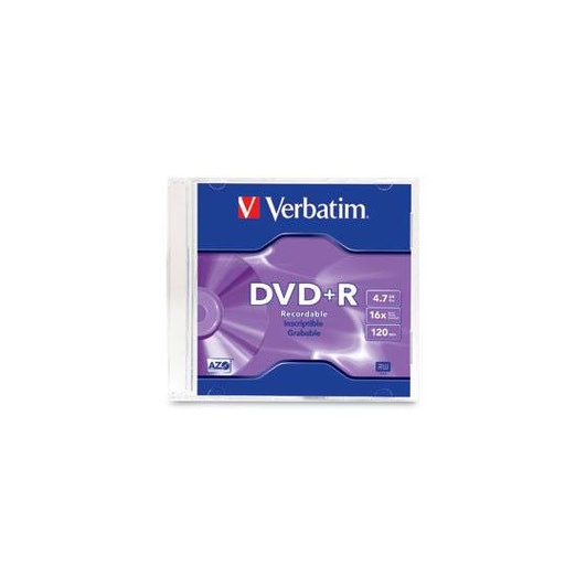 [VER-DIS-95059DV] Disco Verbatim DVD-R 4.7GB 16x individual