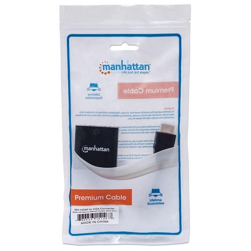 [IC-CO-151467] Cable adaptador convertidor hdmi a vga HD15 1080P macho-hembra empaque bolsa
