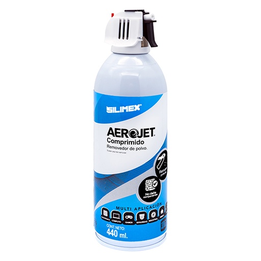 [SIL-AIR-AERO440] AIRE COMPRIMIDO , REMOVEDOR DE POLVO 440ML. REMUEVE FACILMENTE POLVO Y RESIDUOS