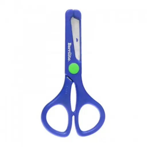 [8406062] TIJERA ESCOLAR PLASTICO B45 ATADO DE 6 PZAS.