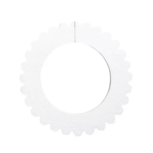 [16108135] CORONA ONDULADA 126 NO. 8 24CMS ATADO DE 5 PZAS.