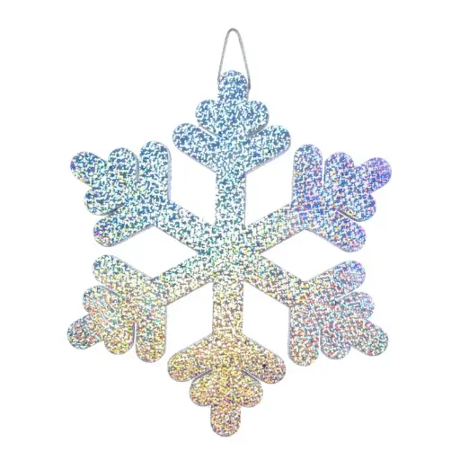 [35008805] COPO DE NIEVE HOLOGRAFICO UNICEL 25CMS 10326 A