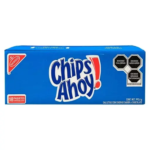 [981007097] Galletas Chips Ahoy! Nabisco con Chispas Sabor a Chocolate 993.6 g