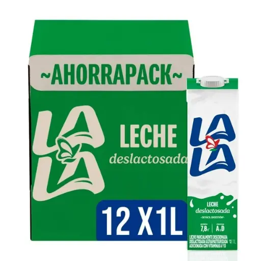 [981013501] Leche Deslactosada Lala 12 pzas 1 l c/u