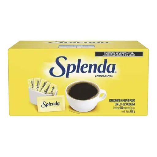 [143474] Endulzante Splenda 600 Sobres de 1 g c/u