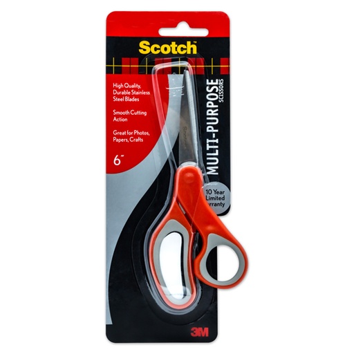 [1426] Tijeras Mod. 1426 Scotch 3M 6 pulgadas 1pieza