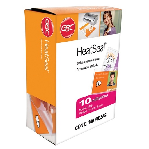 [ETPAPE0001683] Mica térmica 1209 GBC tamaño 11.5x8cm forma rígida