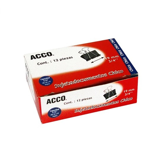 [P2462] Sujeta documentos chico ACCO capacidad hasta 60 hojas
