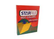 [F HOT VERDE CARTA] FOLDERS MAPASA HOT COLORS VERDE CARTA C/100