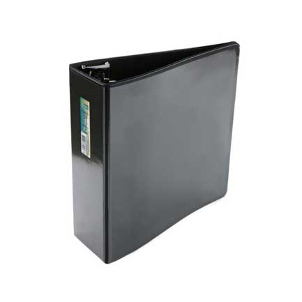 [9401NE] CARPETA KINERA VINIL ARO "O" 4" NEGRA