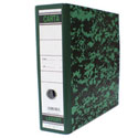 Registrador Lefort 0001 Clasico Carta Marmoleado S/Index