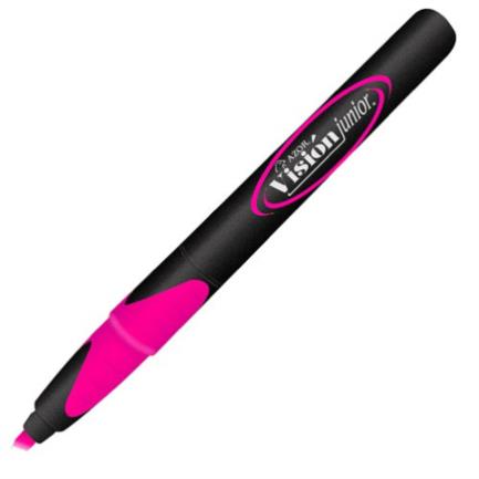 [2800RS] Marcador Resaltador Visión Junior Color Rosa Fluorescente C/12 Pzas