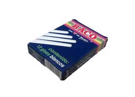[GS001] GIS BACO BLANCO C/12 PZAS