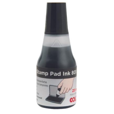 [801N] Tinta Barrilito Tipo Gotero para Cojín 25ml Color Negro