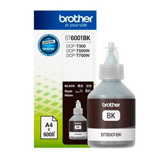 [ETTECN0000158] Botella Brother Tinta Color Negra BT6001BK