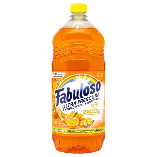 [ETJAFE0000464] Limpiador multiusos Fabuloso aroma naranja 1 Lt.