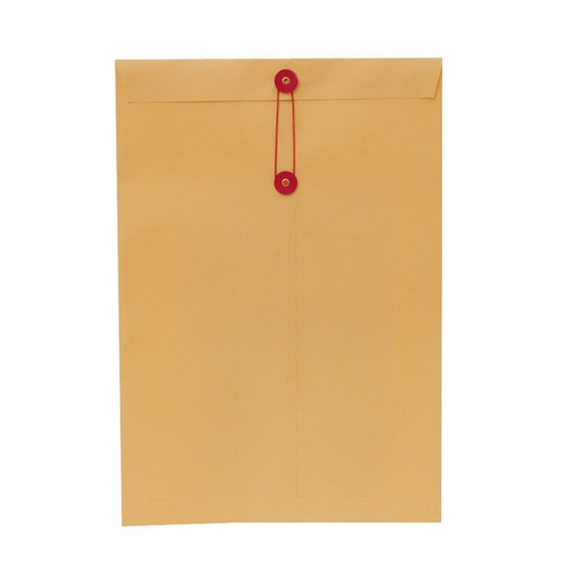 [ETPAPE0001010] Sobre manila con rondana Fortec oficio caja con 25 piezas