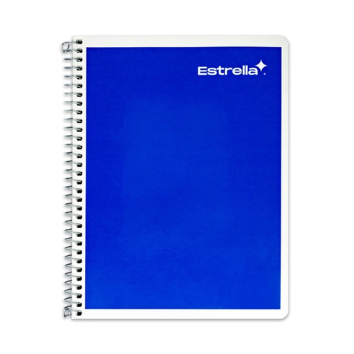 [186] Cuaderno espiral forma francesa Estrellacuadro chico 5 mm 100 hojas
