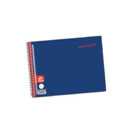 [160] CUADERNO ESTRELLA ITALIANA BLANCO 100HJS