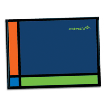 [0064 (LIBRETA ESTRELLA)] LIBRETA ESTRELLA 1/4 PASTA DURA ITALIANA RAYA 96 HJS