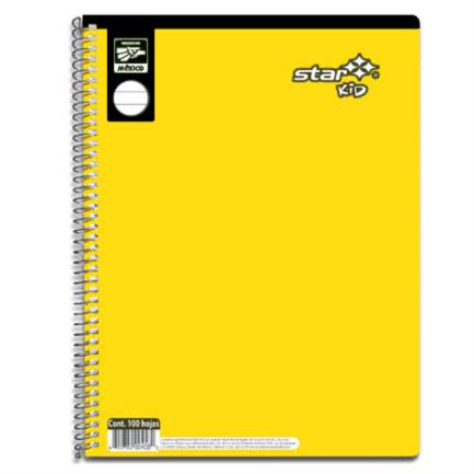 [461] CUADERNO ESTRELLA PROFESIONAL BLANCO 100H KID