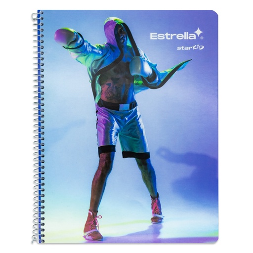 [458] Cuaderno profesional star kid Estrella raya 100 hojas