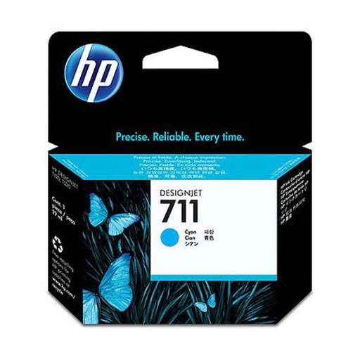 [ETTECN0000197] HP 711 DE 29 ML CARTUCHO DE TINTA CIAN PARA HP DESIGNJET T120 Y HP DESIGNJET T5