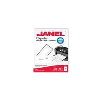 [1085260101] ETIQUETA JANEL LASER J-5260 25X67 MM C/750