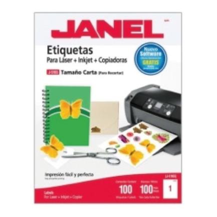 [1095165101] ETIQUETA JANEL 109 LASER 216 X 279 100H C/100