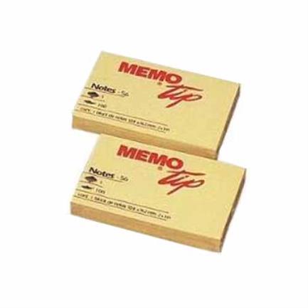 [6560203704] NOTAS ADHESIVAS JANEL MEMO TIP 2X3 AMARILLA 100H C/12